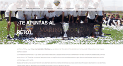 Desktop Screenshot of marinadorcup.com